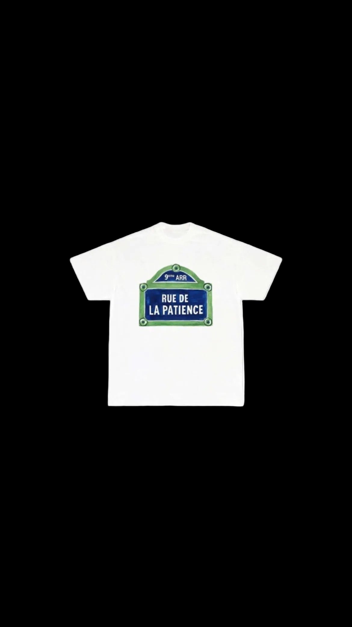 Tshirt rue de la patience